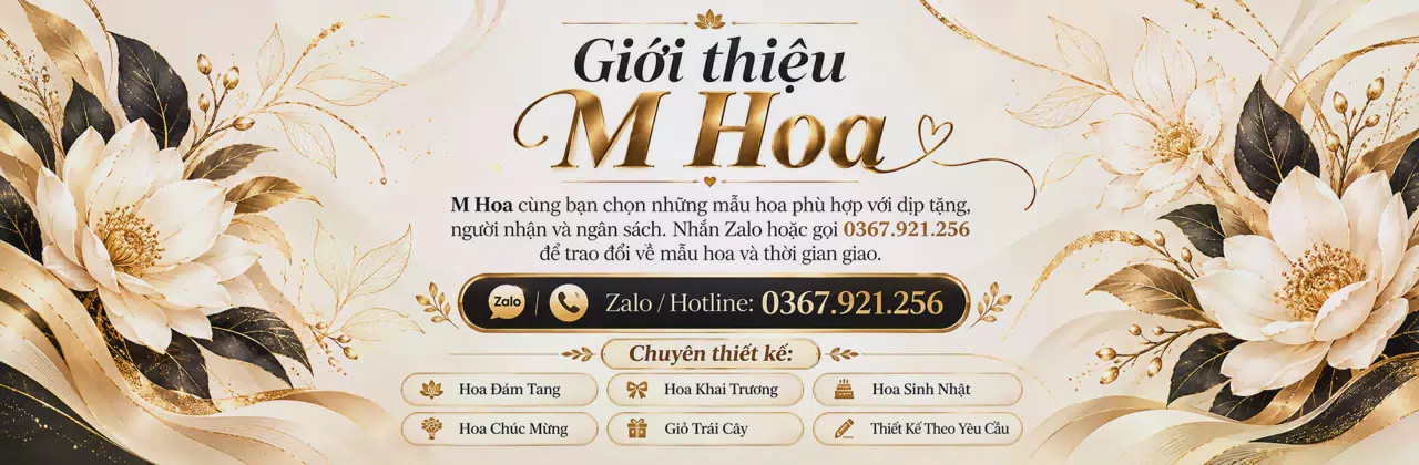 Ảnh bìa Shop hoa tươi Xã Tân Phú Đồng Nai - Gửi sự quan tâm qua từng món hoa